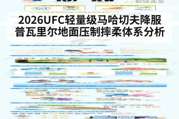 2026UFC轻量级马哈切夫降服普瓦里尔地面压制摔柔体系分析（huangguanwangzhan）